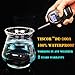 YISCOR Shock Collar for Dogs, Upgraded Dog Training Collars, Remote Waterproof and Rechargable with Shock, Vibration, Beep, and Light,Electric for Small and Large Dogs 1000Ft Range