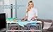 StorageManiac 3 Lift-off Bags Laundry Sorter with Foldable Ironing Board, Multifunctional Laundry Cart