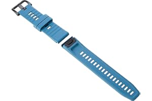 Garmin QuickFit 22 Watch Band - Lakeside Blue Silicone