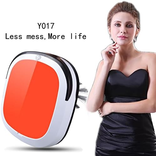 Gorkevin in 1 Sweeping,Sucking and Wiping Robotic Vacuum Cleaner,High Suction Drop-Sensing Technology Smart Scheduling Automatic Floor Cleaning Robot for Pet Hair,Dust,Hard Floor,Thin Carpet