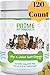 Glucosamine Chondroitin for Dogs - Advanced Hip and Joint Supplement (120 Count) Dog Soft Chews - MSM and Organic Turmeric - Supports Healthy Joints and Arthritis - Made in USA - Duck Flavor Vitamins