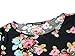 Veranee Women's Plus Size Swing Tunic Top 3/4 Sleeve Floral Flare T-Shirt XX-Large 16-1