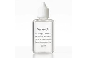 WINUSD Valve Oil for Trumpet, Trombone, French Horn, Tuba, Euphonium, All Brass Instruments Accessories | Valve and Rotor Lubricant - Odorless, Corrosion Protection Formula - Easy to Use - 30ml (1.02 fl. oz)
