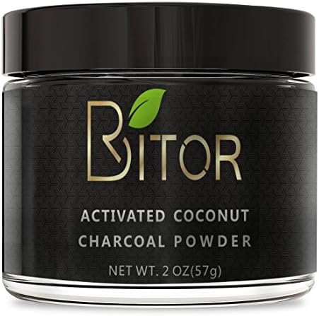 BRITOR Teeth Whitening Charcoal Powder Natural โ 2OZ