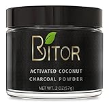 BRITOR Teeth Whitening Charcoal Powder Natural – 2OZ
