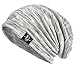 VECRY Men Slouch Hollow Beanie Thin Summer Cap Skullcap (Multi-Pale)