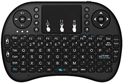 Loopan i8 Mini Wireless Keyboard and Mouse(Touchpad) with Smart Function for Smart Tv, Android Tv Box, Raspberry-Pi, Android & iOS Devices (Multicolor)