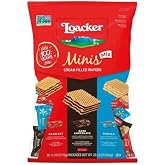 Loacker Mini Wafer Cookies Variety, .35 oz, 80-pack