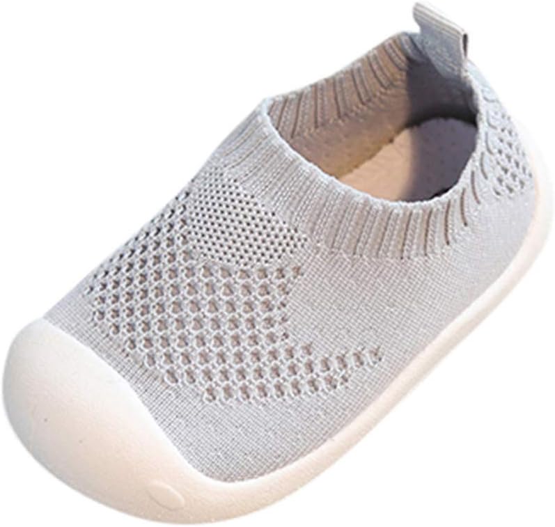 Toddler Infant Running Shoes Casual Mesh Sports Sneakers Shoes Light-Weight Fashion Slip On Shoes Memela