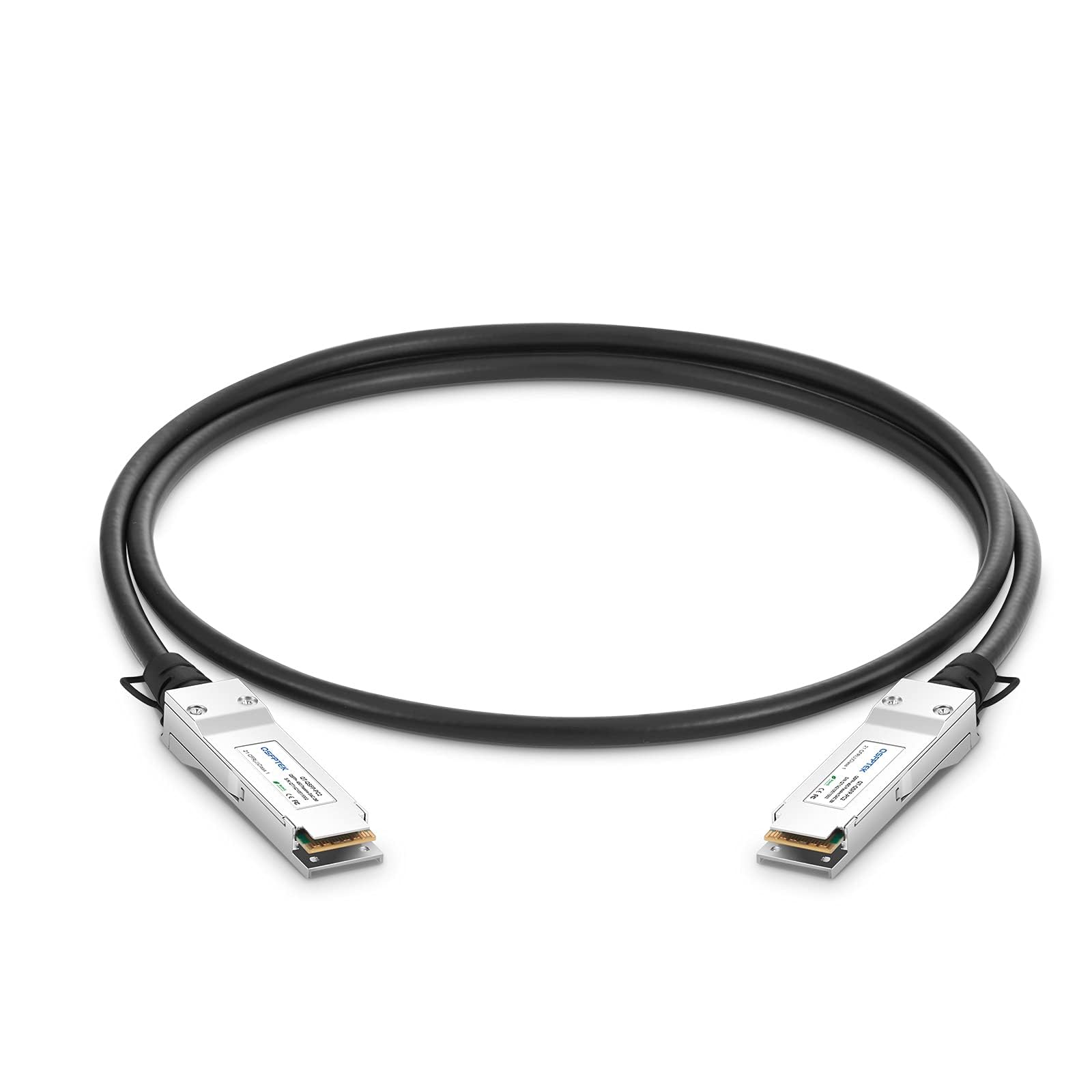 40G QSFP DAC, 1M (3ft) Passive Direct Attach Copper Twinax Cable Compatible with Cisco QSFP-H40G-CU1M