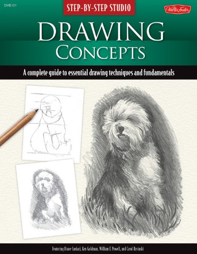 Step-by-Step Studio: Drawing Concepts: A complete guide to essential drawing techniques and fundamentals