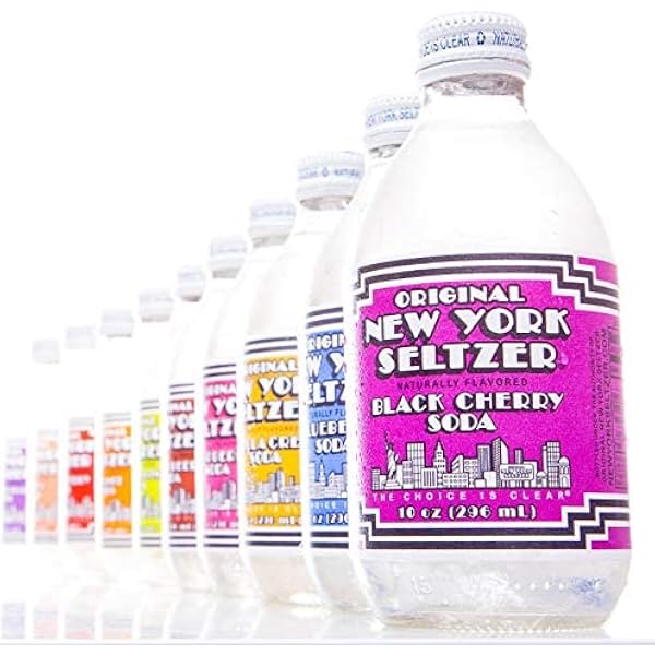 Amazon.com : Original New York Seltzer (Black Cherry) 12-pack ...
