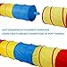 WolfWise Play Tent Tunnel Pop-up Children Tunnel Kids Adventure Discovery Toy Tube