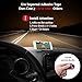 Sinuoda Magnetic Phone Car Mount, Magnetic Car Phone Holder Stand Dashboard Car Phone Mount, Mobile Phone Holder for Car 360 Rotation Universal Metal Phone Holder,Black Leather