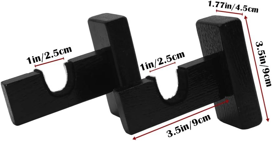 BiJun Hockey Stick Display Wall Mount, Ice Hockey Stick Horizontal Hanger Rack, w/Felt Liner Holder Stand for Any Home Or Office Wall : Sports & Outdoors