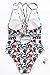 Cupshe Fashion Spring Blossoms Print One-piece Swimsuit Beach Swimwear Bathing Suit
