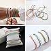 Crytech 4Pcs Bohemian Handmade Adjustable Layered Wax Coatedwrap Bracelet Waterproof Ethnic Colorful Boho Braided Rope Friendship String Hand Chain Gifts for Women Teen Girls (Multicolor)thumb 4