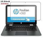 CaseBuy Anti-Glare Anti Scratch Screen Protector Guard Film Cover Skin for HP Pavilion x360 2-in-1 13.3-Inch Touchscreen Laptop