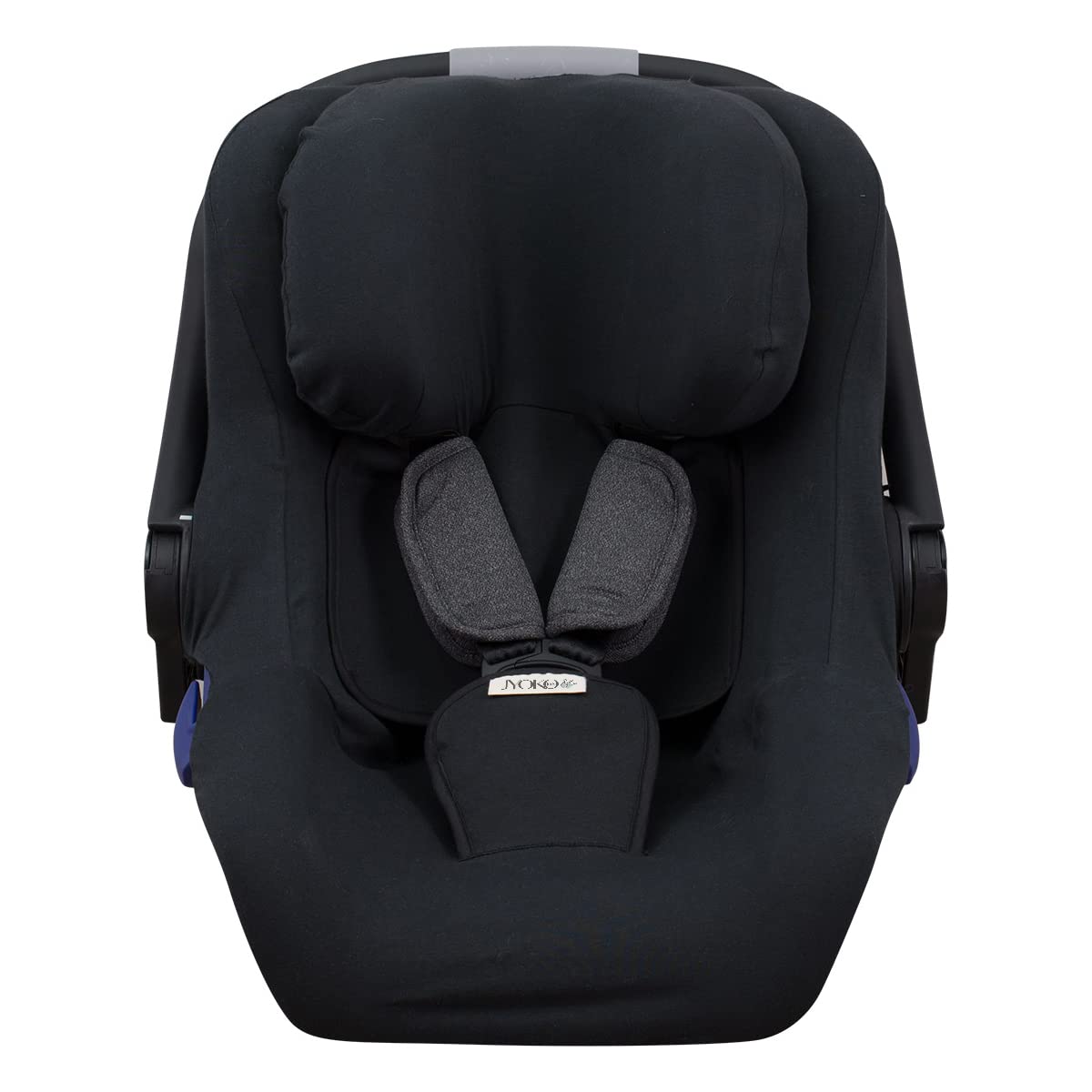 JYOKO Kids Baby car seat Cover Liner Made Cotton for Group 0 Compatible with Concord Neo (Black Series)