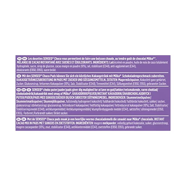 Senseo Milka Kakao Pads, 40 Senseo kompatible Pads, 5er Pack, 5 x 8 Getränke, 560 g – Bild 8