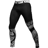 Hardcore Training Men's Compression Pants Workout Tights Leggings Base Layer Boxing Running Muay Thai MMA No Gi BJJ