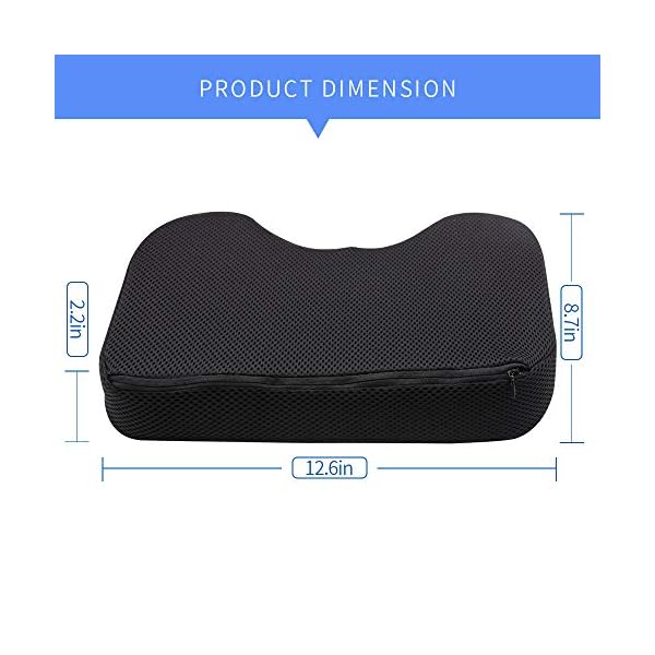 Rowing-Machine-Seat-Cushion-Rowing-Machine-Seat-Pad-for-Concept-2-Model-D-E-with-Thicker-Memory-Foam-Washable-Cover-and-Straps-for-Sculling-Boats-Recumbent-Stationary-Bike Rowing Machine Seat Cushion, Rowing Machine Seat Pad for Concept 2 Model D & E, with Thicker Memory Foam, Washable Cover…