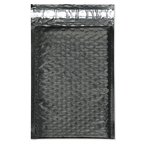 100 #2 Black Poly Bubble Mailers Envelopes Bags