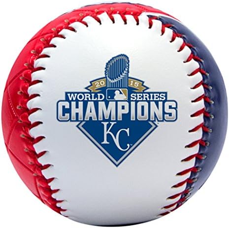 Jarden Sports Licensing MLB 2015 World Series Champions Baseball Kansas City Royals,Official,White