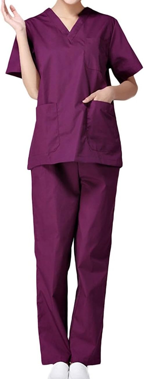PICTURESQUE Unisex Slipcase Baggy + Slip Pants Set Medicine Doctor Uniform Workwear Nurse Bandage Clothing