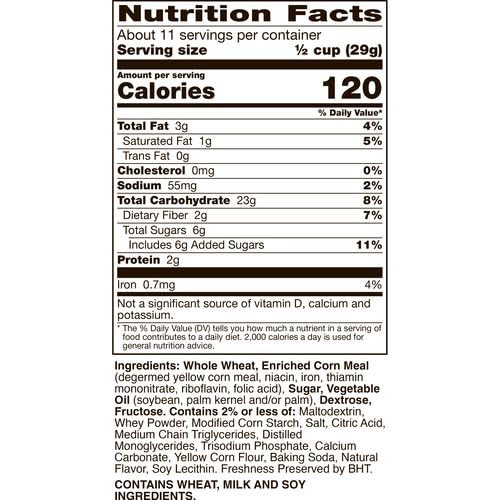 SIMPLY CHEX STRAWBERRY CRÈME FLAVORED SNACK MIX, FAMILY SIZE, 13.5 OZ