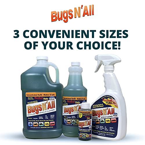 PROSOL WORKS Bugs N' All Bug and Tar Remover for all Vehicles Multi
