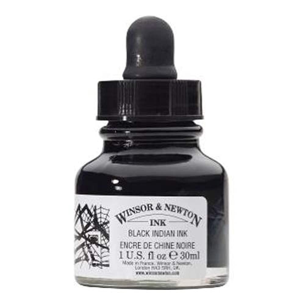 WN Drawing Ink 30 ml Black, JCFDI30D