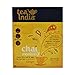 Tea India Chai Moments Ginger Chai Tea Instant Latte Mix Flavorful Blend Of Premium Black Tea, Ginger & Natural Ingredients Traditional Indian Caffeinated Tea Individually Wrapped 10 Sachets Pack of 6