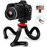 Phone Tripod, Goofoto Flexible Tripod, Tripod for iPhone Android Phone with Wireless Remote and Phone Clip, Camera Tripod for Mirrorless DSLR Sony Nikon Canon