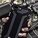 LWGON iPhone 7 Plus Case, Aluminum Metal Shock Proof Frame Bumper Double Color Oxidation Aluminum Metal Case Cover for iPhone 7 Plus (GD Black)
