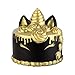 Anboor Unicorn Cake Squishies Kawaii Slow Rising Scented Squeeze Toys for Kids Collection Gift, 4.3 Inches, Black