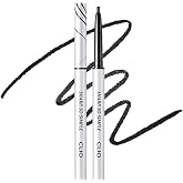 CLIO Sharp So Simple Waterproof Pencil Liner, 2mm Ultra-Slim Thin Precision Tip, Tug Free Glide, Smudge Proof Long Wear Formula, Safe for Sensitive Eyes, Easy Control For Daily Makeup (001 Black)