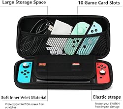 Carrying Case Compatible with Nintendo Switch 2017