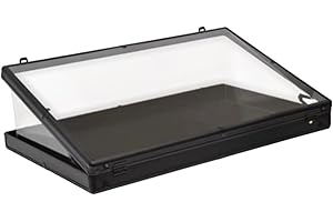 ChiuTiaro Card Display Case Trading Cards Displays Practical Portable Large Capacity Card Display Frame,Black for Jewelry Col