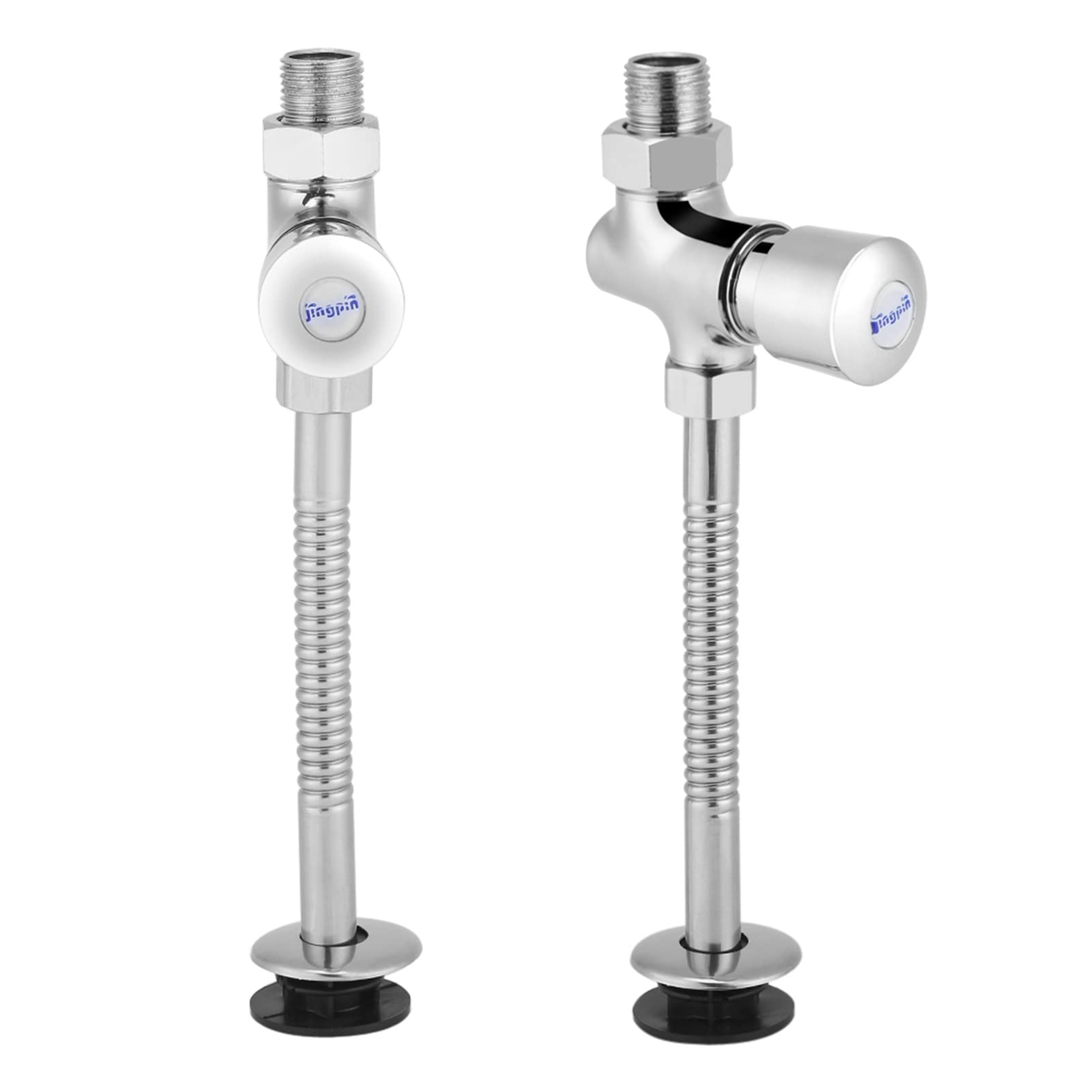 Wytino Urinal Flush, Hand Push Toilet Urinal Flush Valve Solid Zinc Alloy Construction Urinal Flush Valves, Delay Automatic Shutoffurinal parts, chazcool urinal flush valve, flus