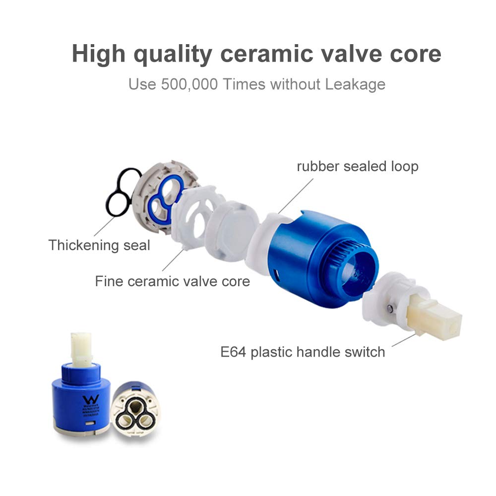 Homelody ausziehbar Küchenarmatur einhebelmischer Küche Wasserhahn