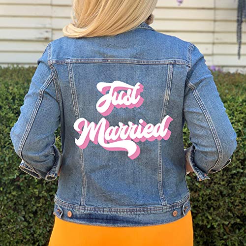 just married jean jacket
