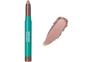 WenFeng Eyeshadow Stick,Thrive Eye Shadow Brightener Stick,Waterproof Glitter Highlighter Eye Liner,Shimmer Cream Long Lasting Eye Shadow Makeup (4# Mauve Taupe Shimmer)