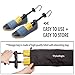 StyledRight Unisex 2-Way Shoe Stretcher For Men & Women - Shoe Widener Stretch Length & Wide Feet (Small)