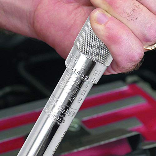 VICCKI 1/2 Inch Preset Adjustable Type Ratcheting Torque Wrench Tool