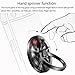 HaloVa Phone Ring Holder, High Speed Rotating Mobile Phone Ring Bracket, Finger Holder Mount for iPhone, iPad, Samsung HTC Nokia Smartphones, Tablet, Black