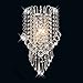 Surpars House Crystal Wall Lamp,Silver