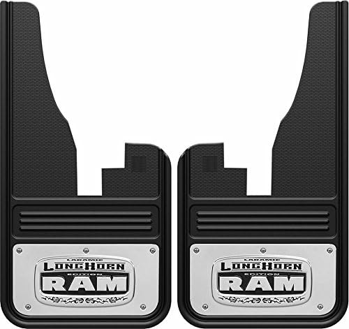 Gatorback Dodge Ram Longhorn Truck Mud Flaps - 2009-2016 Front Pair