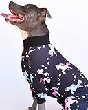 Tooth & Honey Big Dog Pajamas/Unicorn Dog Pajamas/Lightweight Pullover Pajamas/Full Coverage Dog pjs (Medium) Please Read Size Chart Before Ordering