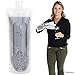 Pratico Outdoors WineCubby Reusable Plastic Wine Bag Set with Case and Funnel, No Glass, Holds 1 Bottle of Wine
